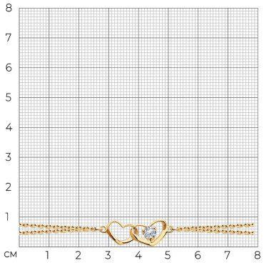 Браслет SOKOLOV 93050043 длина 16 см, вес 2.89 г серебро, плетение якорное купить,22544