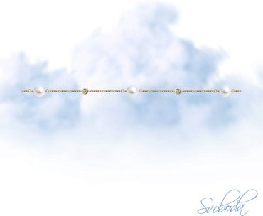 Браслет SOKOLOV 79-50006 длина 18 см, вес 2.4 г золото, плетение якорное купить,216769