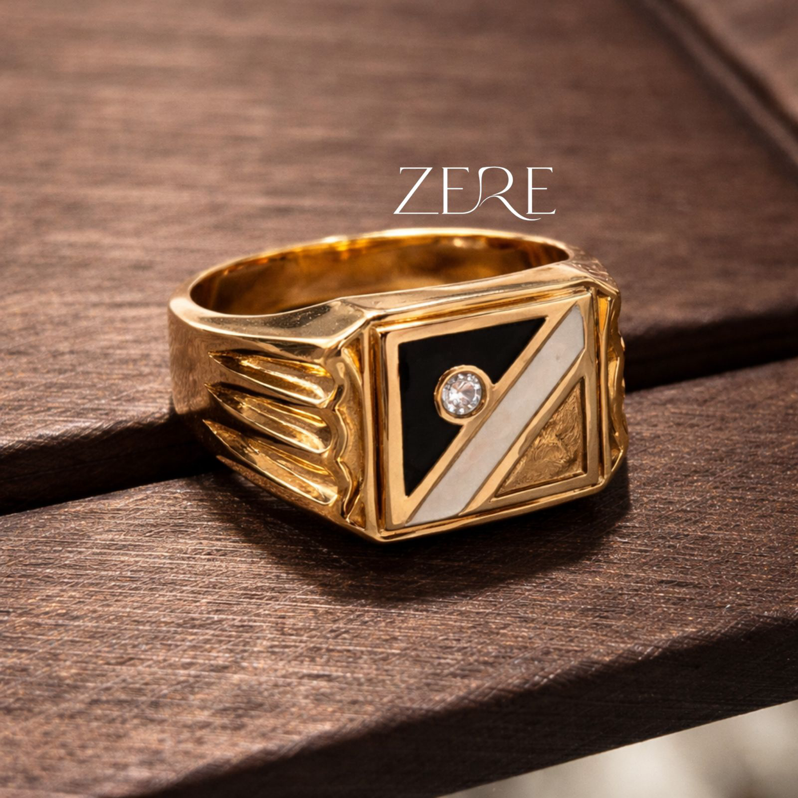 Перстень Zere геометрический 20р 3.9гр купить,322800