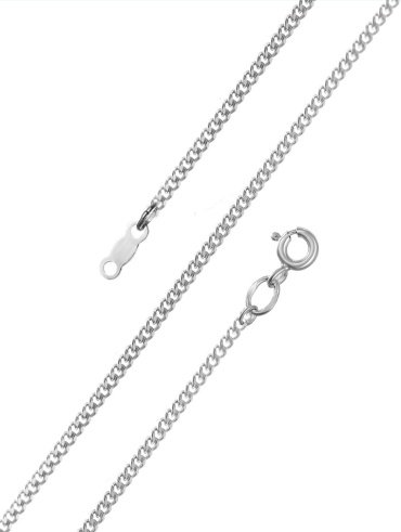 Цепь КРАСЦВЕТМЕТ НЦ 22-053-3-035 длина 40 см, вес 1.32 г серебро, плетение якорное купить,10346