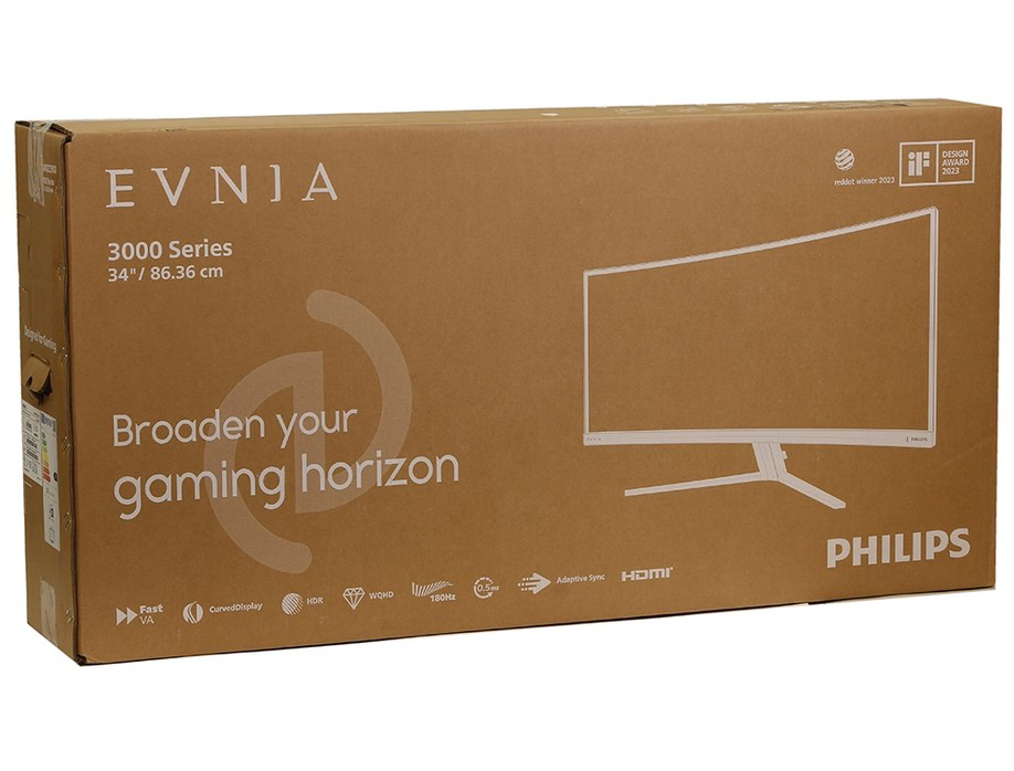 Монитор 34" Philips 34M2C3500L/01 Black купить,NaN