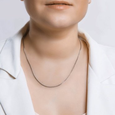 Цепь SOKOLOV 94080008_60 длина 60 см, вес 6.24 г серебро, плетение колос купить,NaN
