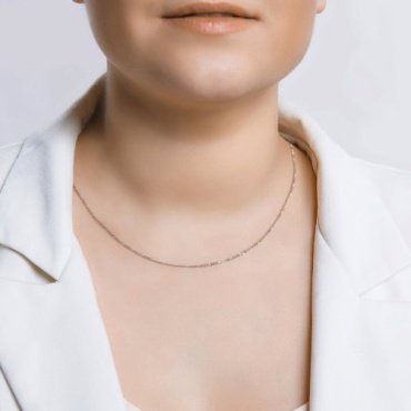 Цепь SOKOLOV 968070402_60 длина 60 см, вес 2.36 г серебро, плетение фигаро купить,NaN