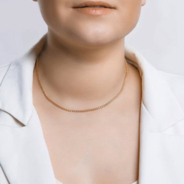 Цепь SOKOLOV 988080402 длина 50 см, вес 3.6 г серебро, плетение лав купить,NaN