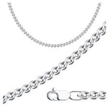 Цепь Diamant 96-180-06040-1 длина 55 см, вес 4.24 г серебро, плетение нонна купить,19800