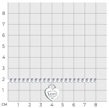 Браслет SOKOLOV 94050983_17 длина 17 см, вес 8.38 г серебро, плетение фантазийное купить,42593