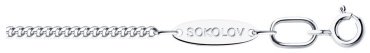 Цепь SOKOLOV 968020502_60 длина 60 см, вес 4.59 г серебро, плетение панцирное купить,22299