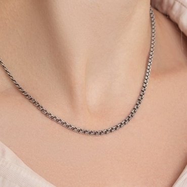 Цепь SOKOLOV 998140504_60 длина 60 см, вес 8.93 г серебро, плетение бисмарк купить,47500