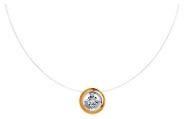 Цепь Diamant 51-270-01657-1№228 длина 45 см, вес 0.64 г золото, плетение отсутствует купить,130875