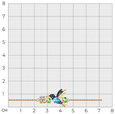 Браслет SOKOLOV 750285 длина 17 см, вес 2.56 г золото, плетение якорное купить,NaN
