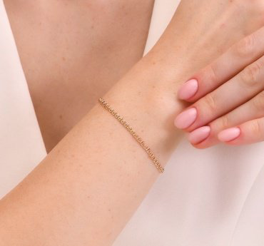 Браслет SOKOLOV 985080402 длина 18 см, вес 1.53 г серебро, плетение лав купить,8123
