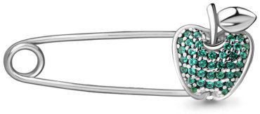 Булавка AQUAMARINE 72557Г.5 вес 1.13 г серебро, наноизумруд купить,13712