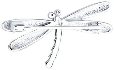 Брошь SOKOLOV 94040049 вес 1.83 г серебро, фианит купить,12765