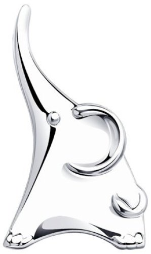 Брошь Diamant 94-140-00825-1 вес 2.53 г серебро, без вставок купить,24291