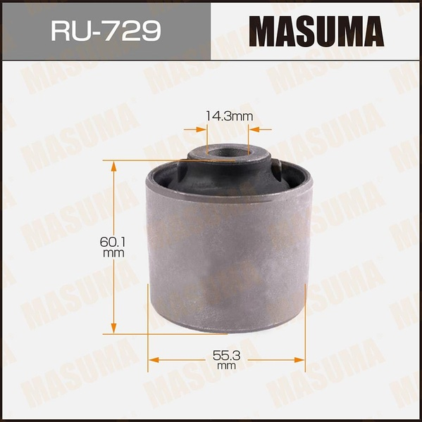 Сайлентблок Masuma RU-729 / 48702-60100 / TAB-130 купить,5845