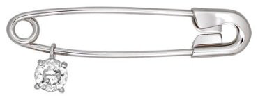 Булавка SOKOLOV 94040016-sk9 вес 1.29 г серебро, фианит купить,6856