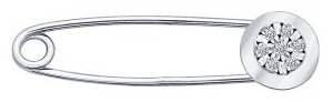 Булавка SOKOLOV 94040094 вес 0.72 г серебро, фианит купить,5741