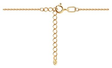Колье Diamant 93-370-02061-2_45 длина 45 см вес 2.74 г серебро, аметист купить,29754
