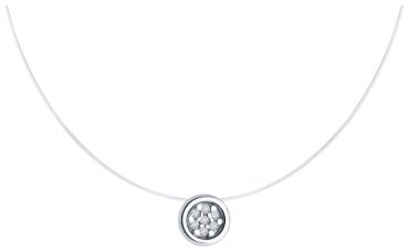 Леска Diamant 94-270-02092-1 длина 45 см вес 0.75 г серебро, бриллиант купить,26676