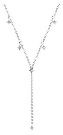 Колье SOKOLOV 94071013 длина 40 см вес 2.99 г серебро, фианит купить,18304