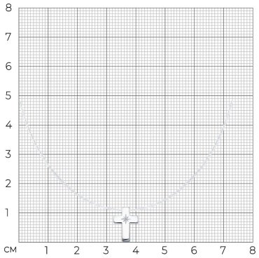 Леска SOKOLOV 87070017 длина 38 вес 1 серебро, бриллиант купить,11000