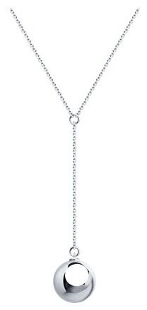 Колье Diamant 94-170-01479-1 длина 50 см вес 4.32 г серебро, без вставок купить,18761