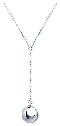 Колье Diamant 94-170-01479-1 длина 50 см вес 4.32 г серебро, без вставок купить,18761
