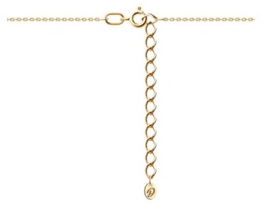 Колье Diamant 93-170-02102-1_s длина 45 см вес 3.11 г серебро, фианит купить,NaN