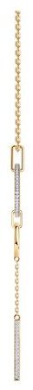 Колье Diamant 93-170-02030-4_s длина 45 см вес 5.98 г серебро, фианит купить,22784