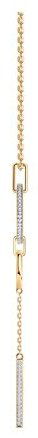 Колье Diamant 93-170-02030-4_s длина 45 см вес 5.98 г серебро, фианит купить,22784