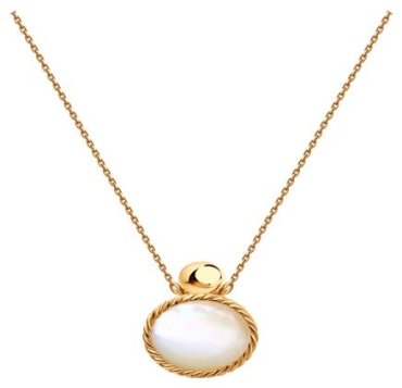 Колье Diamant 93-370-01561-1_45 длина 45 см вес 3.68 г серебро, перламутр купить,15420
