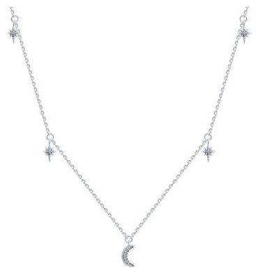 Колье SOKOLOV 94070668 длина 45 см вес 3 г серебро, фианит купить,19965