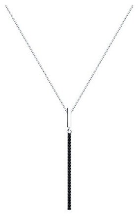 Колье Diamant 94-170-01594-1 длина 45 см вес 2.94 г серебро, фианит купить,22572