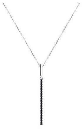 Колье Diamant 94-170-01594-1 длина 45 см вес 2.94 г серебро, фианит купить,22572