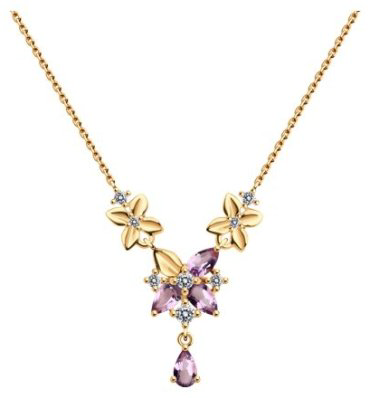 Колье Diamant 93-370-02061-2 длина 45.5 см вес 2.74 г серебро, фианит купить,29628