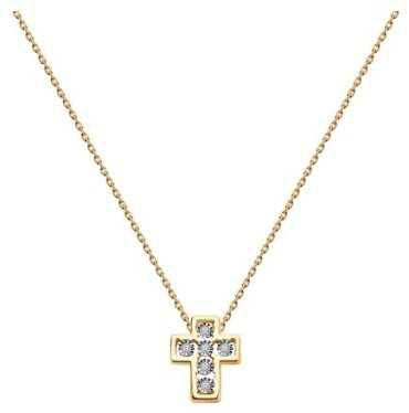 Колье Diamant 51-270-01345-1_45 длина 45 см вес 2.2 г золото, бриллиант купить,NaN