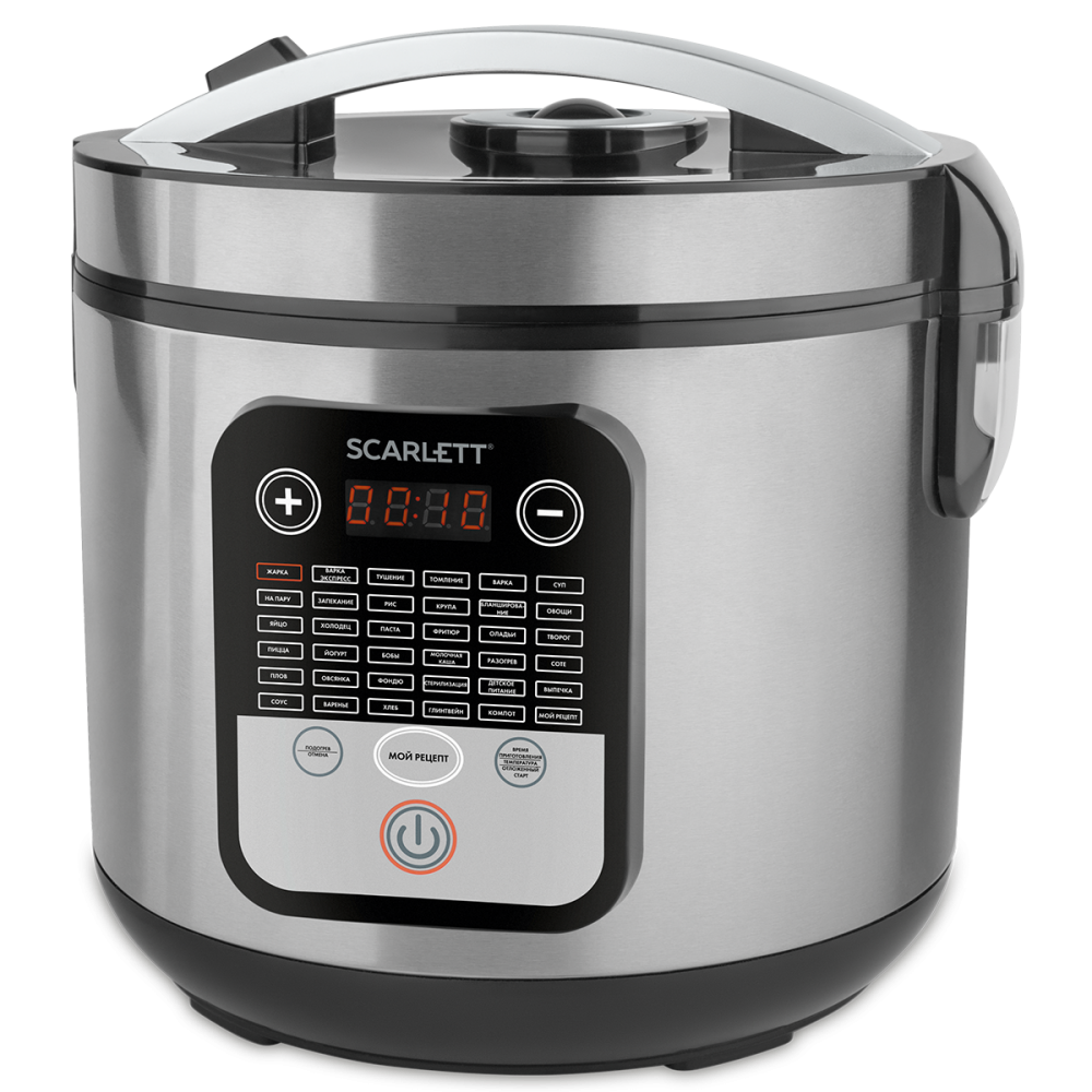 Мультиварка Scarlett SC-MC410S23 серебристая