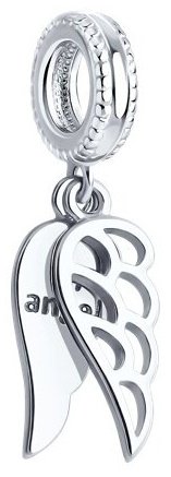 Подвеска SOKOLOV 94033085 вес 1.98 г серебро, без вставок
