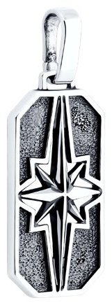Подвеска Diamant 95-130-02700-1 вес 3.84 г серебро, без вставок купить,18468
