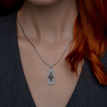 Подвеска Diamant 95-130-02700-1 вес 3.84 г серебро, без вставок купить,18468