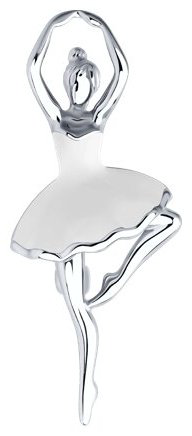 Брошь SOKOLOV 94040346 вес 2.98 г серебро, эмаль купить,16790