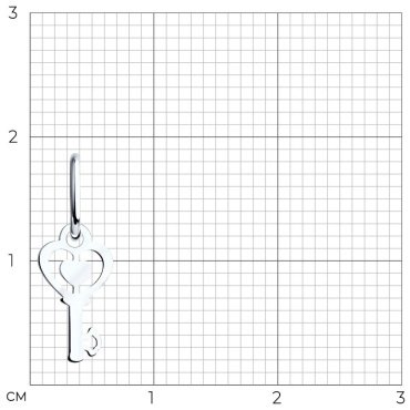 Подвеска SOKOLOV 94031399 вес 0.24 г серебро, без вставок - ForteMarket Подвеска SOKOLOV 94031399 вес 0.24 г серебро, без вставок купить,0