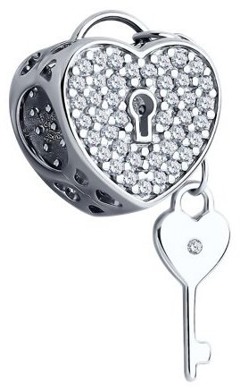 Подвеска SOKOLOV 94032943 вес 2.23 г серебро, фианит купить,9536