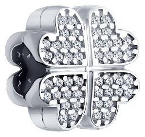 Подвеска SOKOLOV 94032920 вес 2.47 г серебро, фианит купить,7299