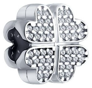 Подвеска SOKOLOV 94032920 вес 2.47 г серебро, фианит купить,7299