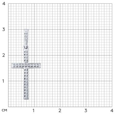 Подвеска SOKOLOV 94031460-sk8 вес 1.03 г серебро, фианит купить,9196