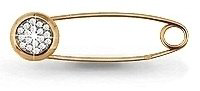 Булавка AQUAMARINE 70482а.6 вес 0.92 г серебро, фианит купить,11774