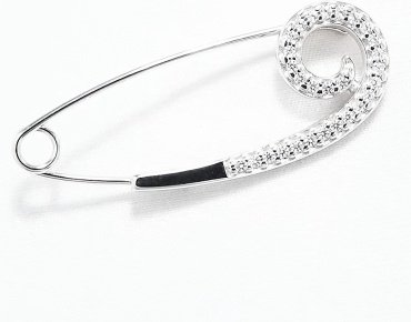 Брошь Diamant 94-140-00560-1 вес 1.74 г серебро, фианит купить,0