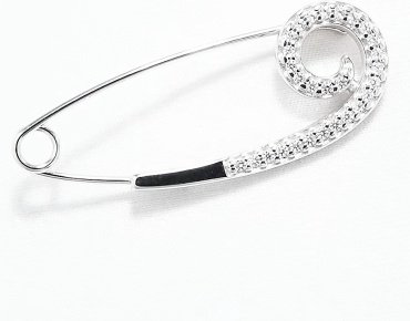 Брошь Diamant 94-140-00560-1 вес 1.74 г серебро, фианит купить,12312