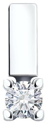 Подвеска SOKOLOV 94032825 вес 0.74 г серебро, фианит купить,6233
